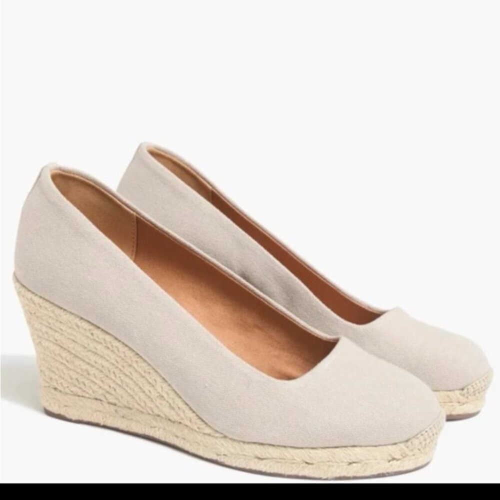 J. Crew Espadrille Wedges